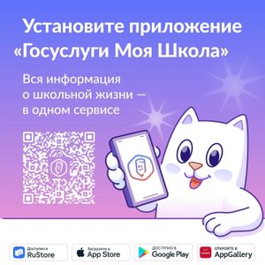 Скачать и установить Госуслуги - Моя школа